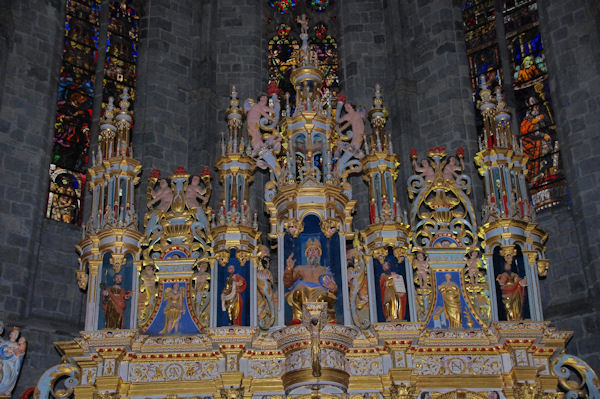 L_autel de la cathdrale de St Bertrand de Comminges