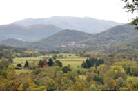 St Bertrand de Comminges depuis les communaux d_Artigues