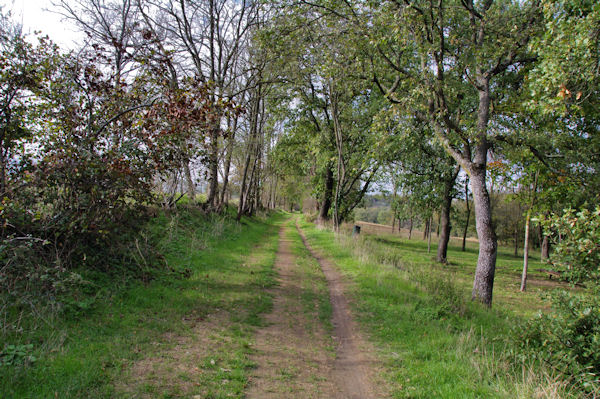 La piste Robert Thomas  la sortie de Pouvouville