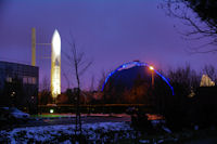 Ariane 5 et le Terradome a la Cite de l'Espace