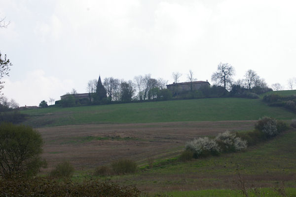 Fabas depuis le Couau