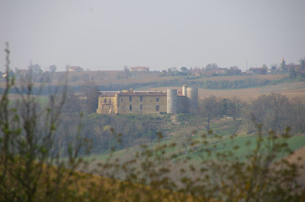 Le chteau de Labastide Paums en cours de restauration