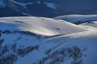 Le petit col sous le Pic de la Lit ou j'ai bivouaque