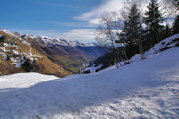 La vallee d'Oueil depuis le Bois d'Echere