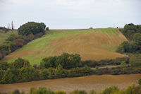 L'autre versant de la valle du ruisseau de Saverette depuis Monjeat