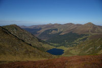 Vue du lac de Bareille