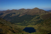 Vue du lac de Bareille