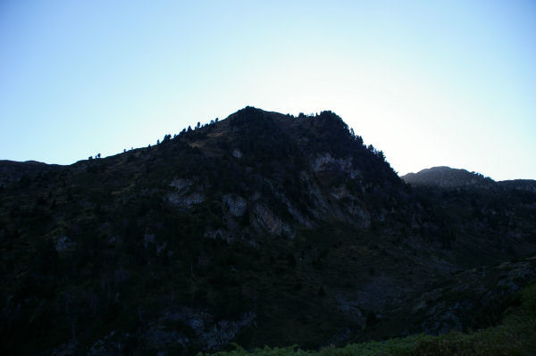 Vue du sommet du Tech