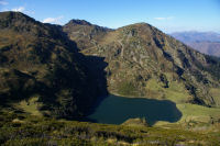 Vue du lac de Bareille