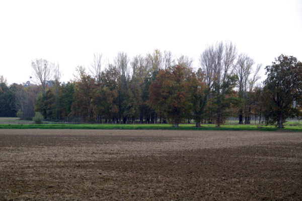 Le chemin longeant le Girou vers Pont de Bois