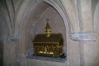 Dans la crypte de la Basilique Saint Sernin