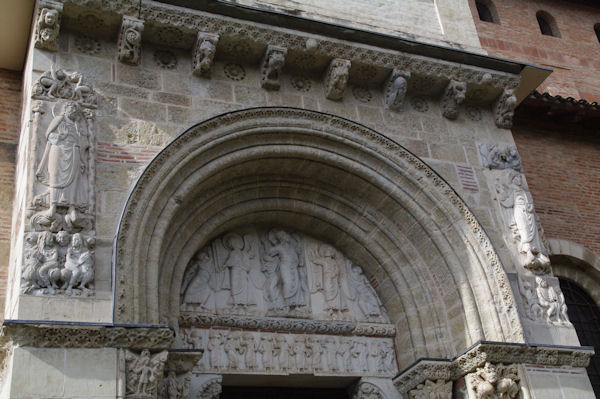 La porte Sud de la Basilique Saint Sernin