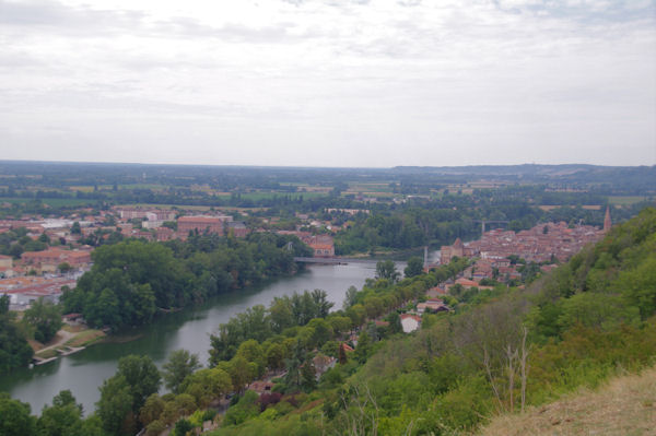 Villemur sur tarn depuis le C12