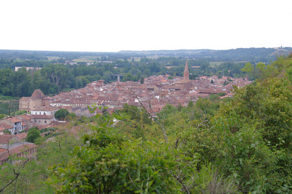 Villemur sur tarn depuis le C13