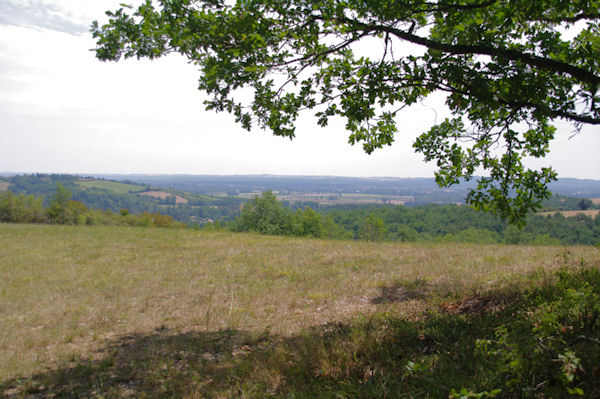 La valle du Tarn depuis Les Birades