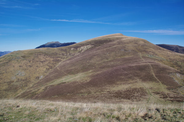 Le Sommet de Pouyau depuis le Cap de Hont Nre