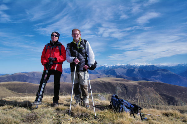 Marie Franoise et Fred au Sommet de l_Aigle