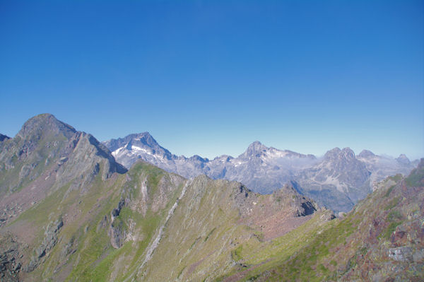 Soum de Bassia du Hoo, Balatous, Palas, Lurien et mme le Pic du Midi d_Ossau