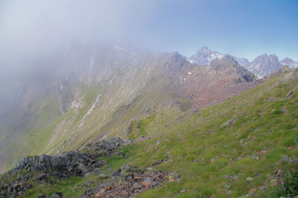 Les pentes Sud du Pic de l_Arcoche