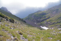 Les pentes Sud du Pic de l'Arcoeche