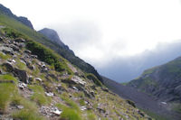 Les pentes Sud du Pic de l'Arcoeche