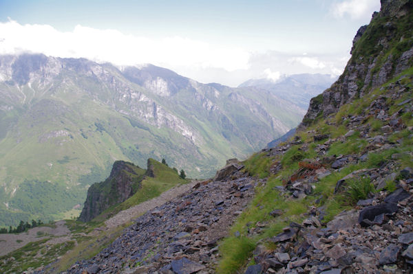 Le pierrier vit sous le Col de Paloumre