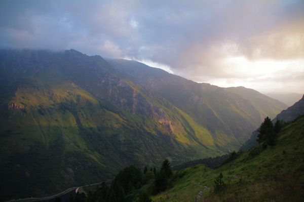 La valle du Tech au petit matin