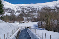 Le canal de la centrale  Terre Nere