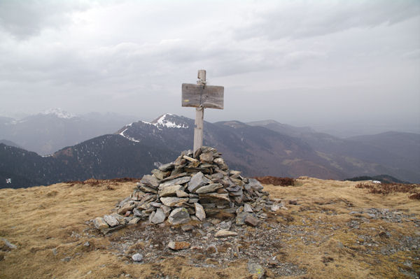 Au sommet du Pic de Mont Aspet