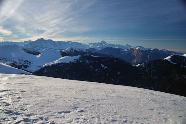 Le Pic du Midi de Bigorre depuis le Mont Aspet