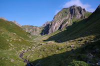 Le vallon superieur du Labas apres Bouleste