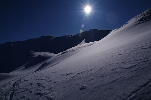 Ligne de crte entre le Pic de Barran et le Pic du Mont