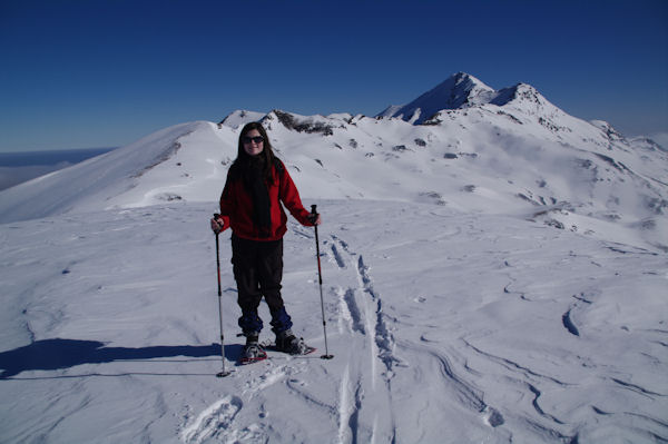 Camille au Pic du Mont
