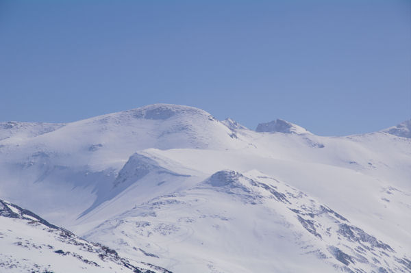 Le Pic de Barran depuis le Col de Moulata