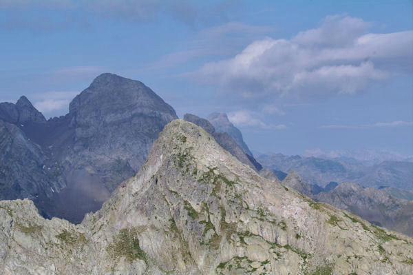 Antcime du Pic de la Lie, Lurien et Pic du Midi d_Ossau