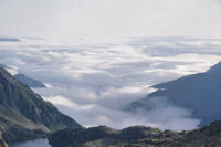 Mer de nuages sur Arrens