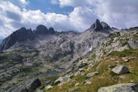 Piques de l'Arriougrand, Pic Cadier, Courouaou et Pic de Batboucou