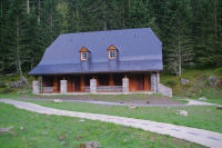 La maison du Parc National des Pyrenees a la porte d'Arrens