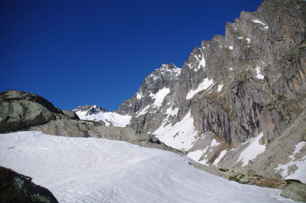 Replat au dessus de la Brche de la Garenre