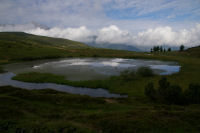 Le Lac de Soum depuis le Col de Soum