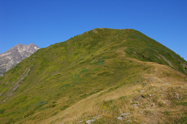 La monte finale qu Pic de Bergons