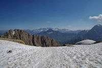 La vue au Nord de la Brche de Roland