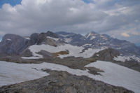 En arrivant prs de la crte du cirque de Gavarnie