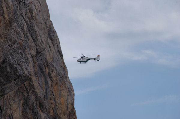 Un hlico de la Guardia Civil