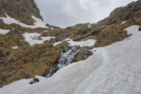 Les cascades du Glacier du Taillon