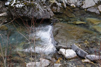 Petite cascade dans le gave d'Arrens