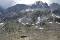 Laquets de Cambales, Pic Ruben Pantet, Petite Fache et Pene Aragon