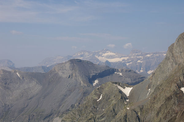 Le Mont Perdu et le pic du Marbor