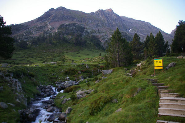 Au dpart du vallon d'Estaragne