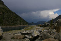 Le barrage de Cap de Long en vue